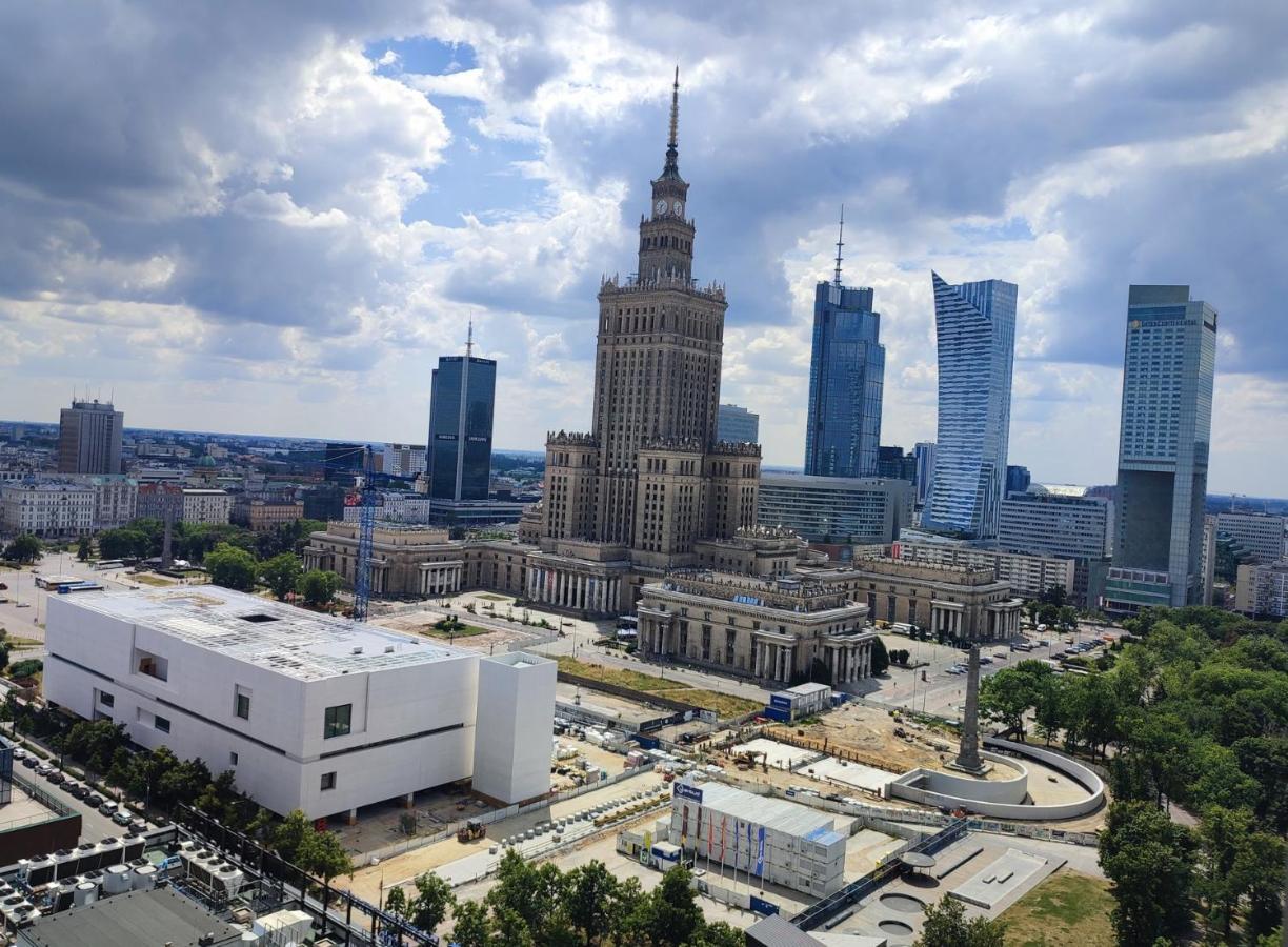 Swietokrzyska Appartement Warschau Buitenkant foto